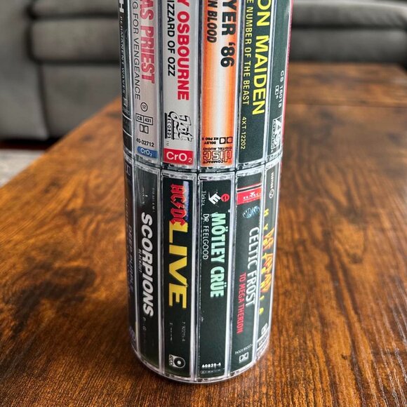 80s 90s Rock, Cassette Tape, 20 oz Skinny Tumbler, BRAND NEW in BOX! - Picture 7 of 8